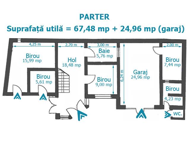 Royal Imobiliare   Inchiriere Spatiu Birouri Zona Piata Mihai Viteazu