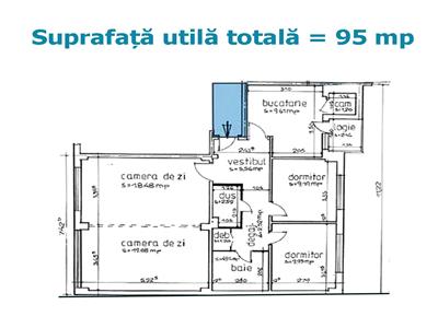 Royal Imobiliare Vanzare Apartament 4 Camere Zona Piata Mihai Viteazu